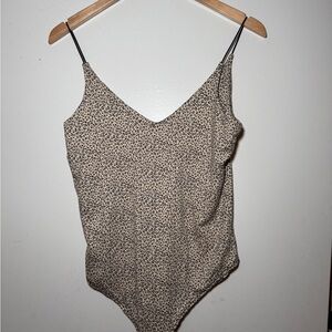 Leopard Print Bodysuit